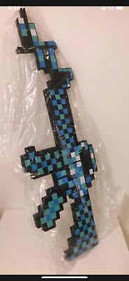 Minecraft Espada,Minecraft Diamond Sword & pickaxe Foam toys,minecraft gun  axe shovel for kids outdoor