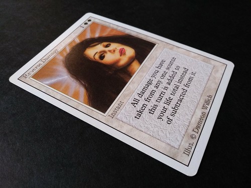 1x Reverse Damage MTG **LP **(Revised, English) - Picture 3 of 6