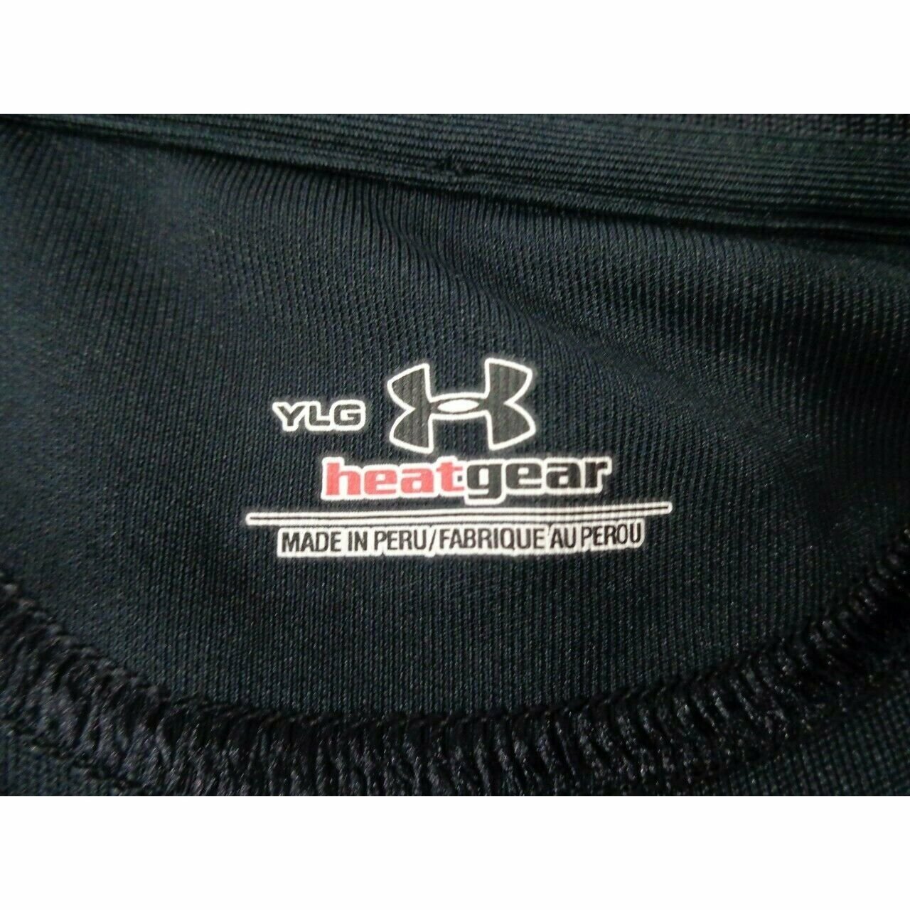 Polo Under Armour Youth Big Logo Sleeveless Youth Large Black 1217007
