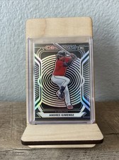 2021 Panini Chronicles - Obsidian #27 Andres Gimenez (RC) Cleveland Guardians