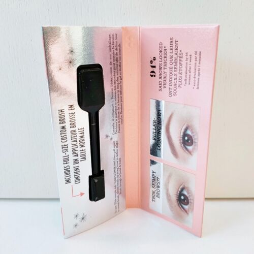Benefit Gimme Brow+ Volumizing Eyebrow Fiber Gel Sample, Shade 3, 0.2g Brand New - Picture 2 of 4