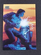 2024 Topps Chrome Star Wars Galaxy 50 Luke Skywalker and R2-D2