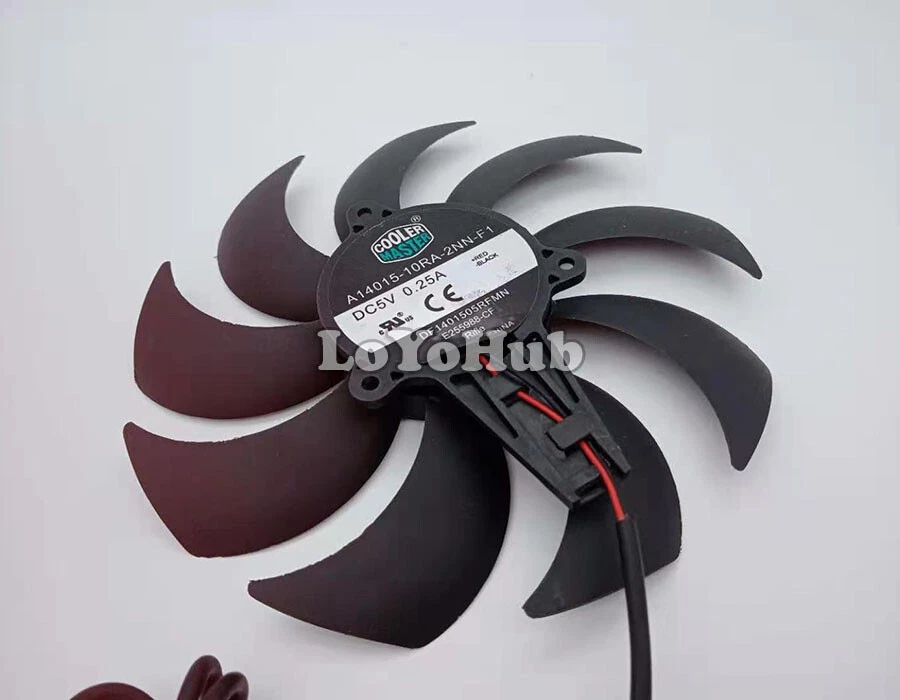 DF1401505RFMN A14015-10RA-2NN-F1 14CM 5V USB powered Notebook base cooling fan - Image 3 of 4