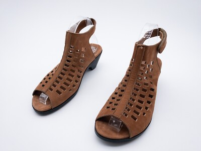 MEPHISTO Damen Sandale Absatzschuh Sandalette Sommerschuh Gr 37 EU Art 14542-55