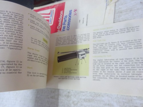 HARLEY-DAVIDSON Motor Co 99477-74 X-90 OWNERS MANUAL - Picture 9 of 11