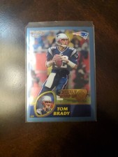 2003 Topps Chrome Weekly Wrap Up Tom Brady #148 2nd Topps Year(C)