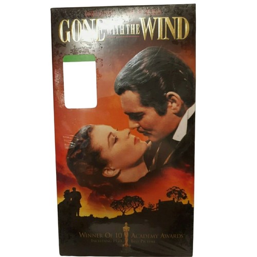 Gone With the Wind - 2 Tape Set (VHS) Clark Gable (1939) Brand New Sealed (21)