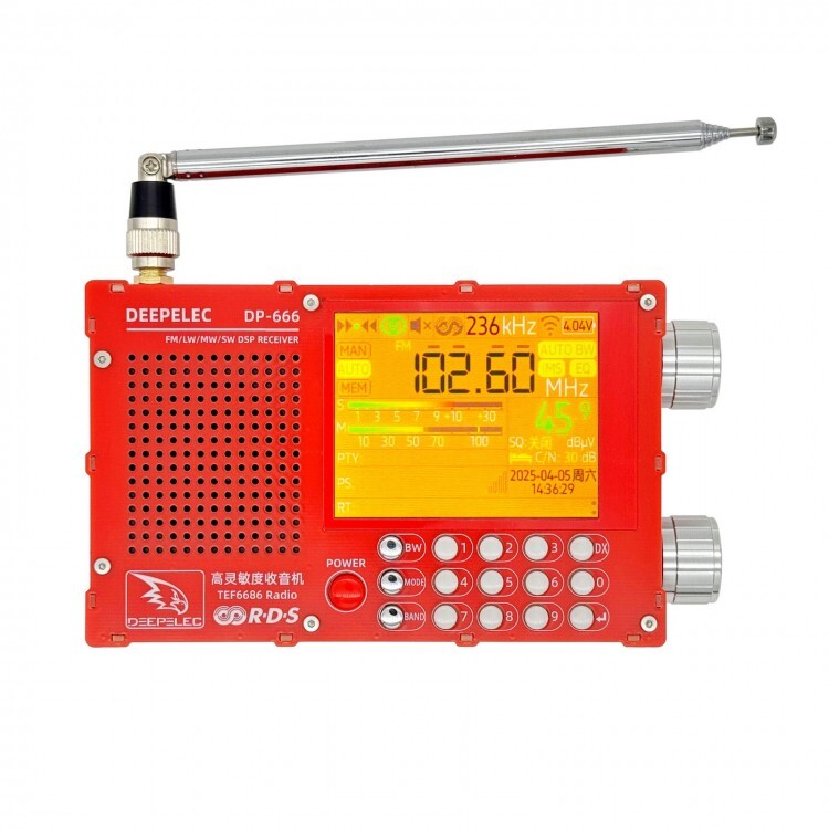 Radio DSP DP-666 Con Chip TEF6686 – FM/LW/MW/SW Banda Completa, Alta Sensibilità - Foto 2