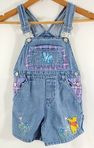 winnie the pooh overall shorts