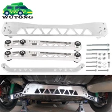 ✨Rear Lower Control Arms Subframe Brace Tie Bar for Honda Civic EK 96-00 Silver✨