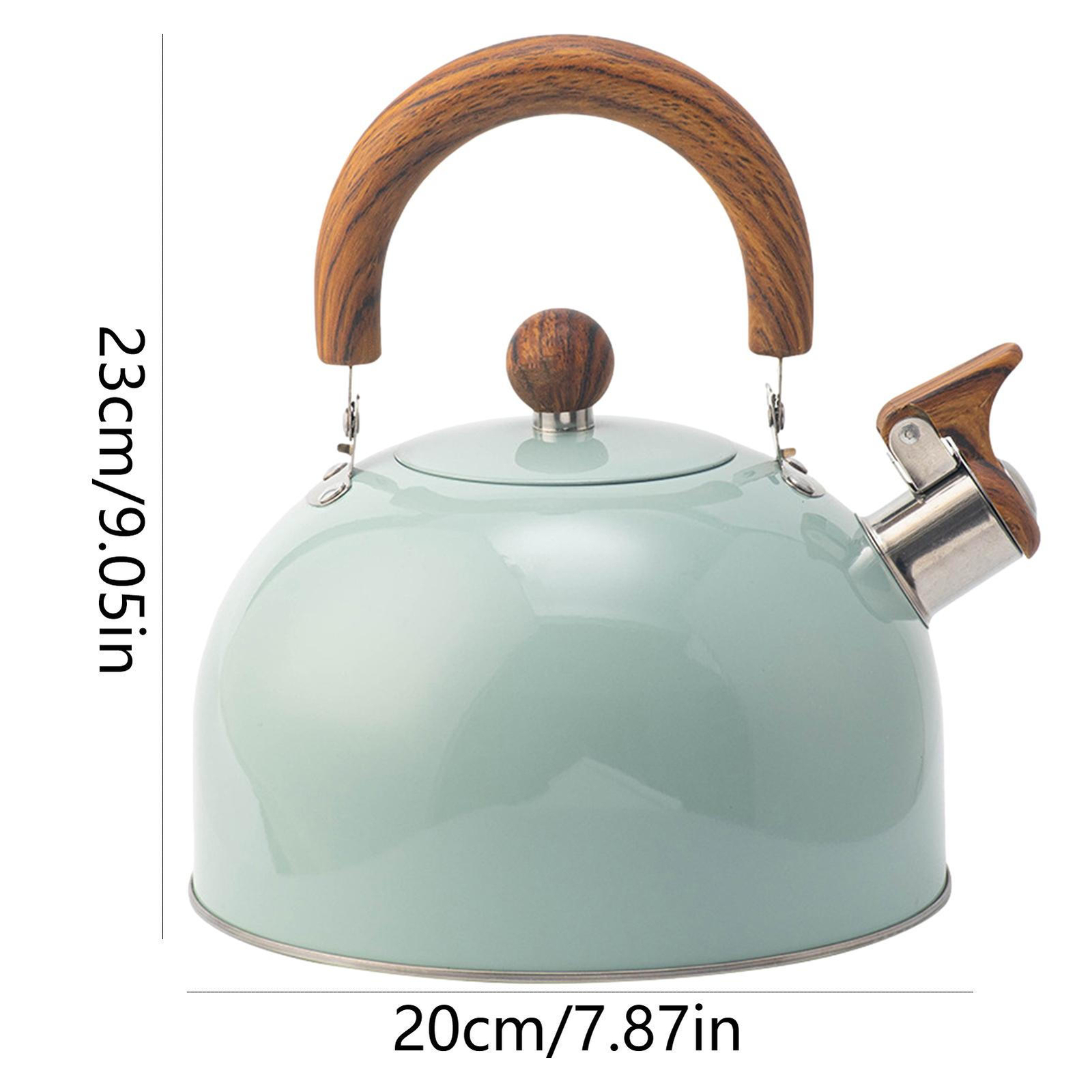 Gas Kettle Whistling Camping Gas Induction Hob Kettle Stainless Steel