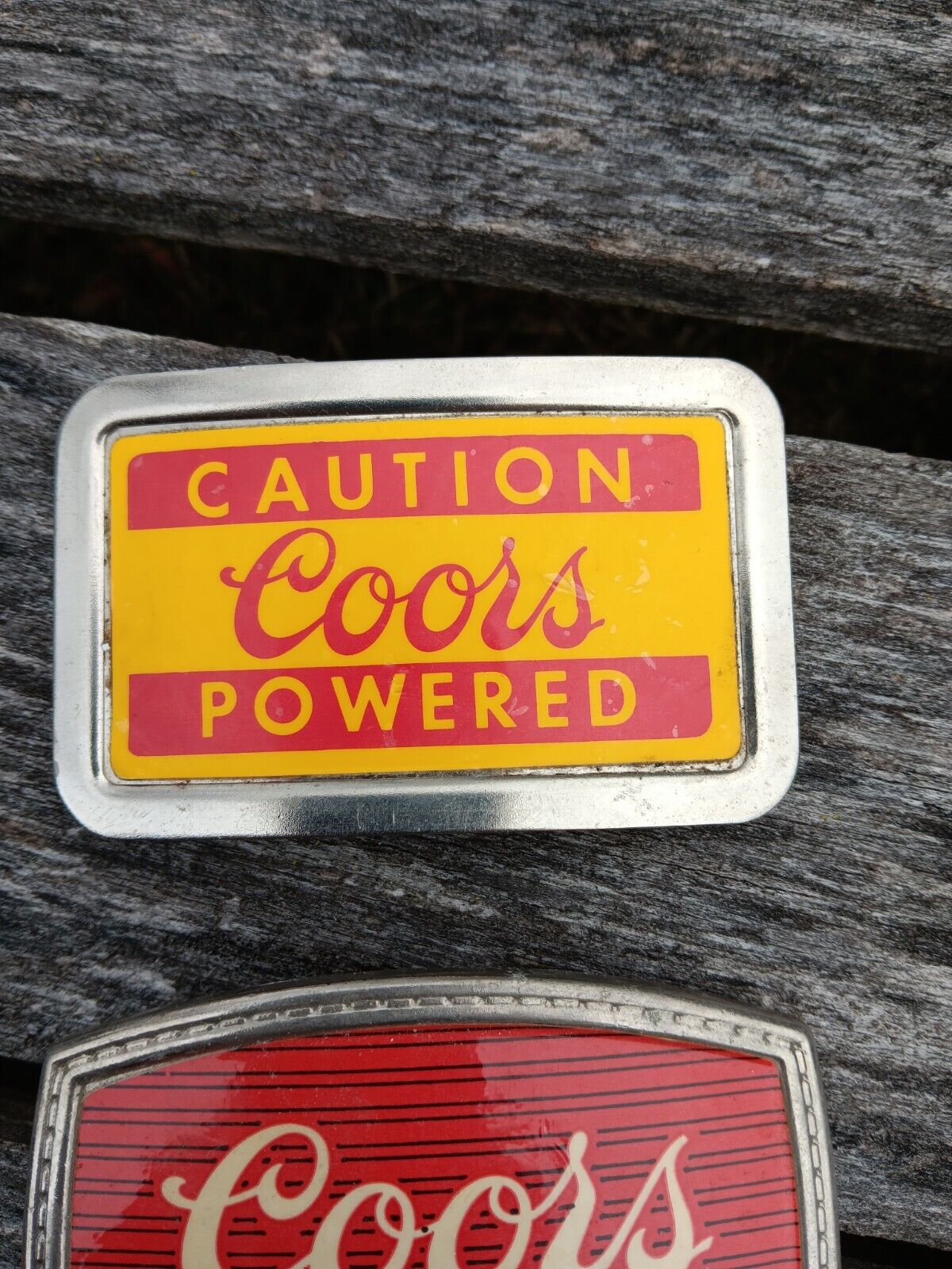 Vintage Coors Beer Belt Buckle, 1970's Belt Buckl… - image 2
