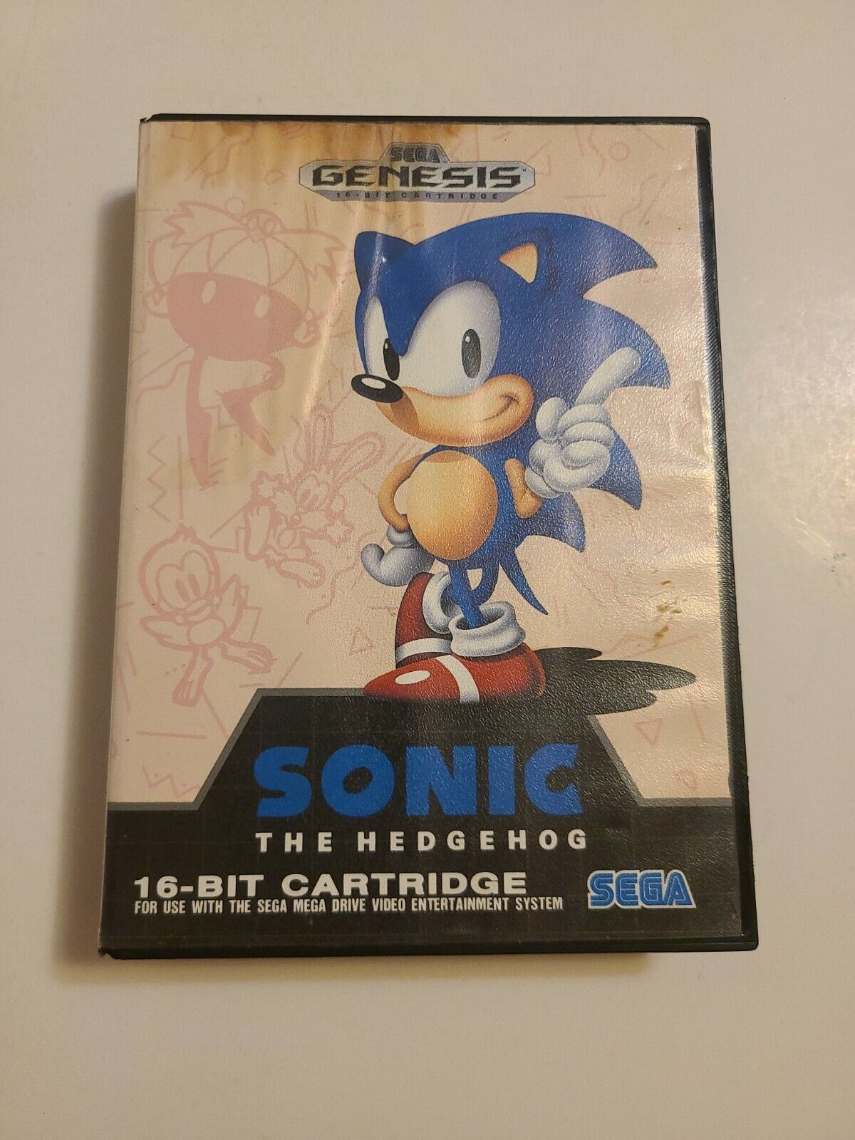 Sonic The Hedgehog Genesis Mega Drive Original #1751