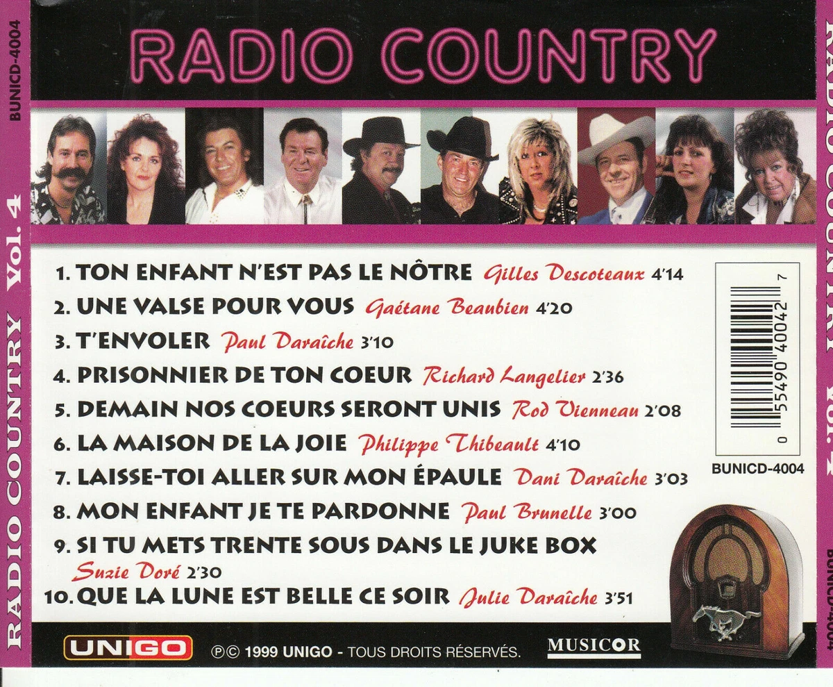 Radio 2024 quebec country