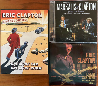 Eric Clapton - Live Collection - 3CDs + 1DVD - for info please read description