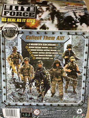 Elite Force: Navy Seals: Action Figure 1/18: New | eBay