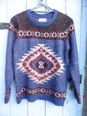 Retro 80s Jumper/Sweater/Top New Look Large Fluffy, warm