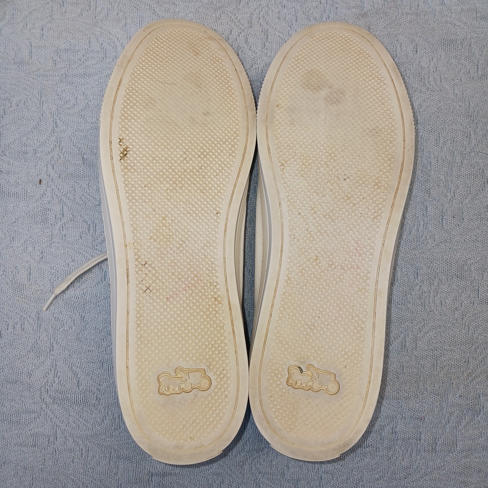 Coach Porter Leather Sneakers Womens Shoes Size 9B White G3781  thumbnail 12