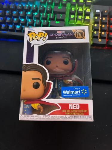 Funko Pop Marvel #1170 Spider-Man No Way Home Ned with Cloak Walmart Exclusive