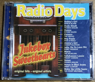 Radio Days Jukebox Sweethearts Compact Disc Audio CD Bobby Girl Donna Vensus '60