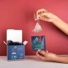 The Tea Shelf Masala Chai Teabags 15 Pyramid Teabags Free Shipping World Wide