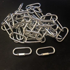 6 Feet Pendant Light Fixture Chain, Lighting Hanging Chain Extension