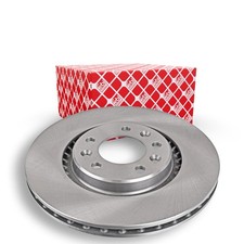 2x FEBI Bremsscheiben Hinten für OPEL Zafira Life (K0) Vivaro C Combi (K0)