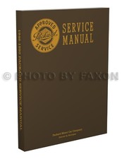 Packard Shop Manual 1946 1947 1948 1949 1950 Repair Service Series 20 21 22 23