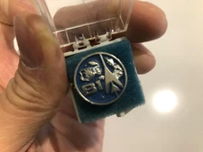 VTG ROCKWELL INTERNATIONAL B 1  BOMBER USAF TIE TACK PIN