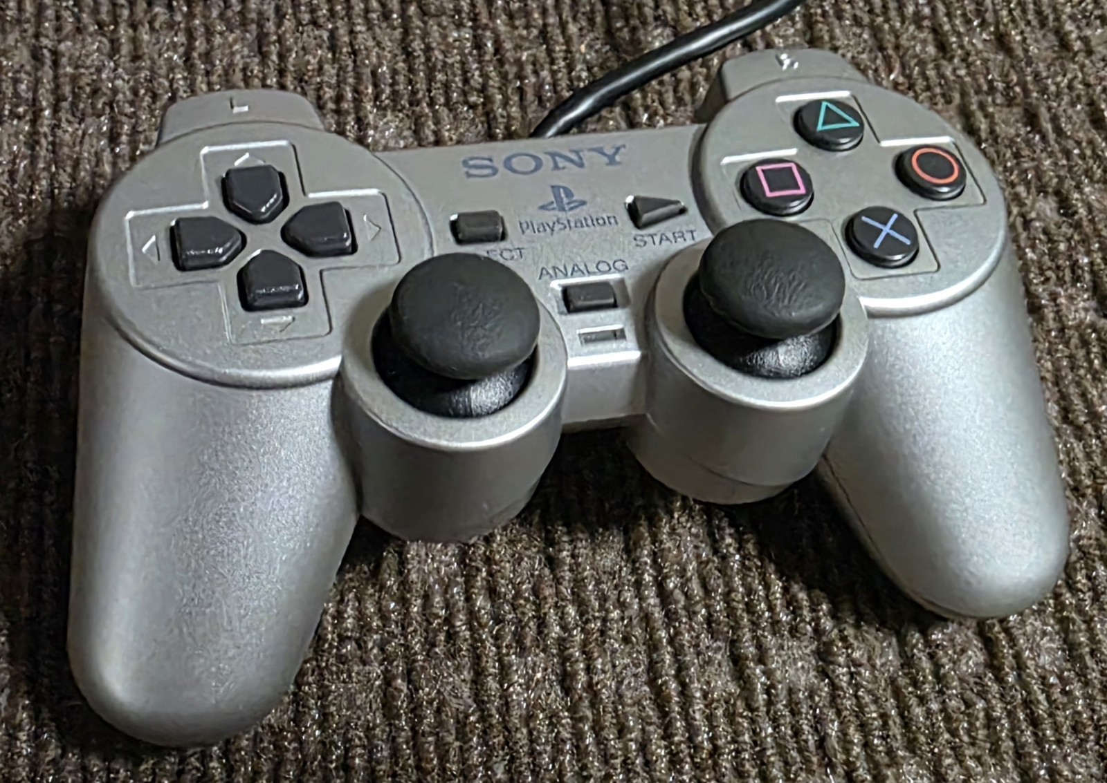 Playstation 2 PS2 Official OEM Platinum Silver Sony Dualshock 2 ...