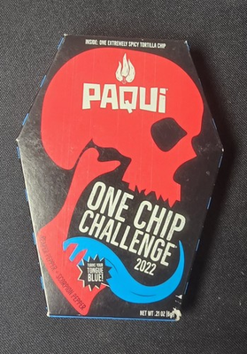 #ad Paqui OneChip Challange 2022 Reaper PepperScorpion Pepper DISCONTINUED $29.99