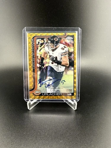 2025 Topps Chrome Brian Urlacher Base (RAW)