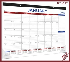 2026 Desk Calendar - Large Desk Calendar 2026, Jan 2026 - Dec 2026, 12 Months Ca