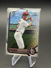 2022 Bowman Chrome Mega Mojo Refractor BCP-154 Won-Bin Cho St. Louis Cardinals