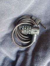 Master Lock Cable Combination Lock Unknown Combination Unlocked