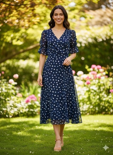 Women DKNY Dress Navy 46
