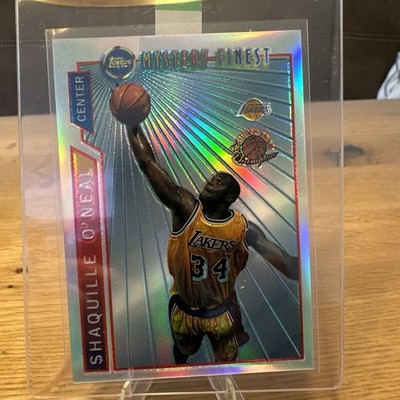 Shaquille O`Neal #M12 Refraktor Inserts NBA 1998-99 Topps Mystery-Finest EN Mint