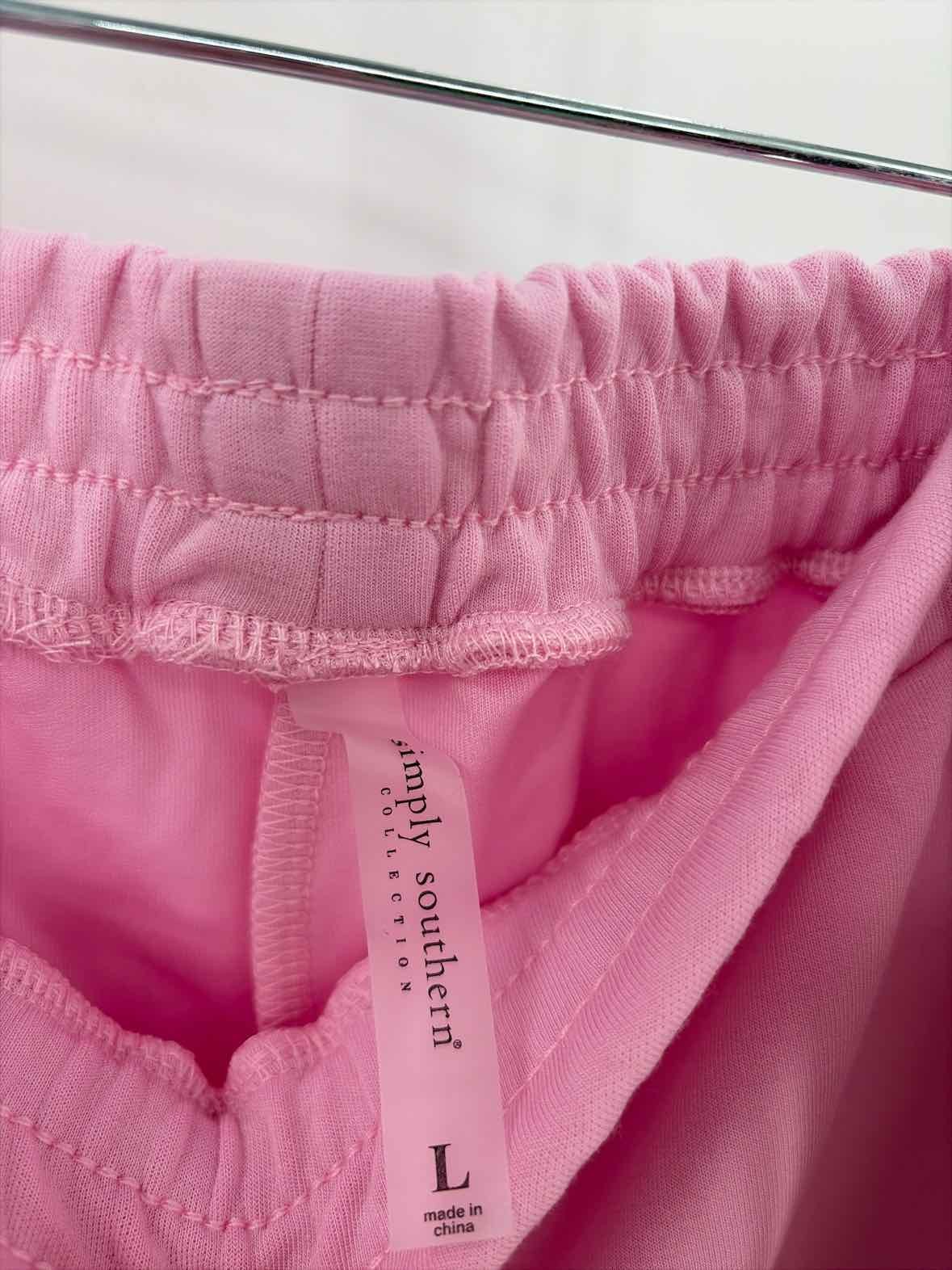 Simply Southern Pink Size Large Basic Shorts - image 2