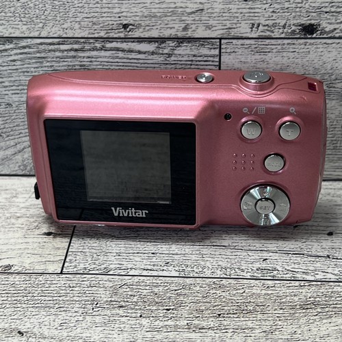 Vivitar ViviCam 5118 5.1MP Digital Camera Pink - Tested & Working - Picture 2 of 9