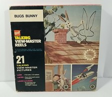 Talking View-Master GAF Bugs Bunny Daffy Duck Porky Pig 3 Reel Set Looney Tunes