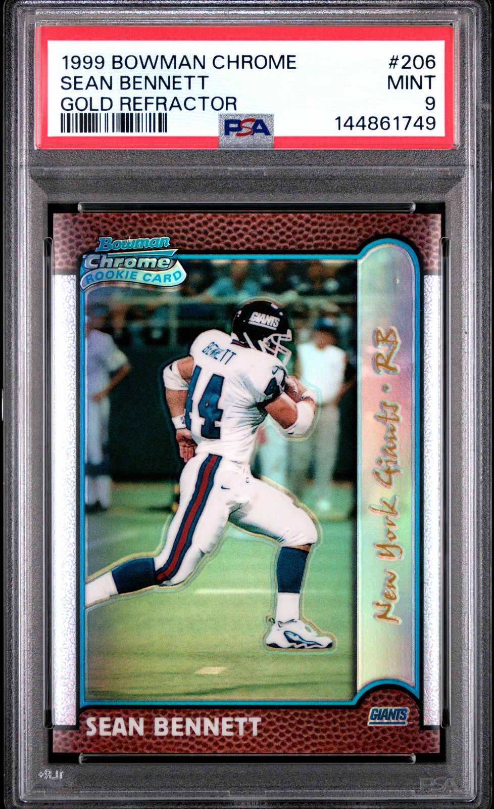 Sean Bennett Bowman Chrome #206 Gold Refractor