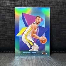 2024-25 Topps Finest - Common Stephen Curry,  #89 Sky Blue Refractor - Warriors