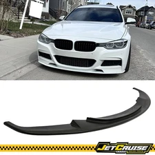 Fits 12-18 BMW F30 3 Series DP Style Front Bumper Lip Splitter Unpainted PU