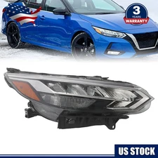 Headlight Assembly Right Passenger Side LED  For 2020-2022 Nissan Sentra SR