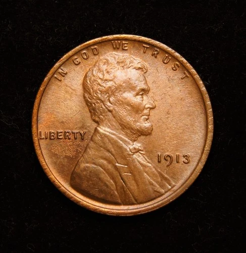 1913  Lincoln Wheat Cent  MS+++Brown