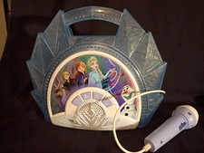 Disney Frozen 2 Sing Along Boombox FR-115-EMV1 Blue w/ Microphone  Lights
