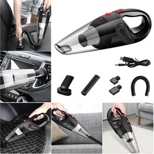 Handheld Cordless Car Vacuum Cleaner Mini Portable USB Rechargeable Air Duster
