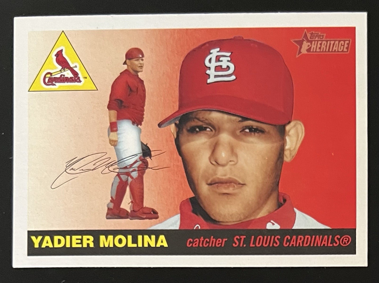2004 Topps Heritage #355 Yadier Molina (RC) St. Louis Cardinals NRMT-MT