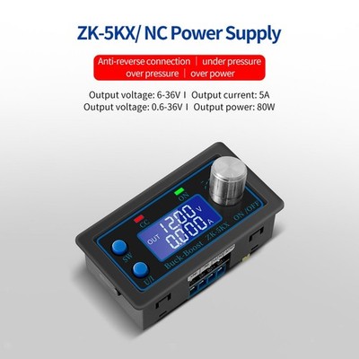 DC Buck Boost Converter LCD Display Adjustable Regulated Regulator Module