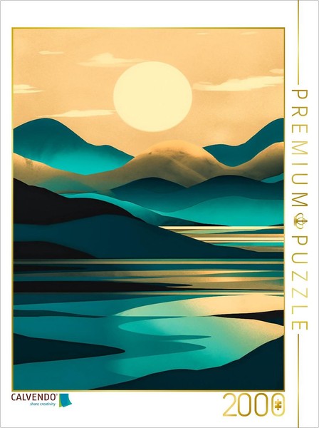 Calvendo Puzzle Zen Serenity | 2000 Pieces, Finished Size 35.4 × 26.4 In (90 × 6-image